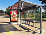Factory Direct Sales 2500 Nits 75 Inch Outdoor Floor Standing Digital Signage For Bus Shelter