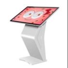 Floor Standing Large Screen Indoor LCD Touch Screen Information Kiosk Display For Mall