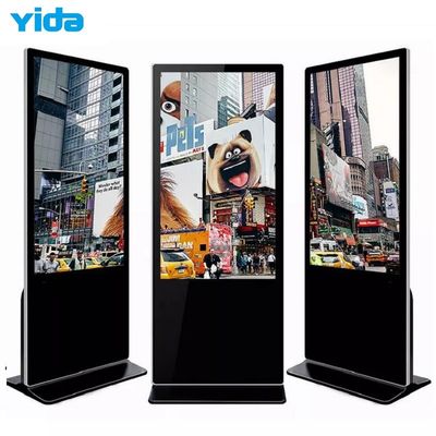 TFT Indoor Free Standing  55" 65" Lcd Digital Signage Totem LCD Screen Kiosk