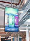 Ceiling Lifting Double Sided LCD Video Wall Panel LCD Advertising Digital Signage