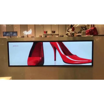 Media Player Digital Signage Stretched Bar LCD Shelf Edge Display