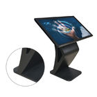 Indoor LCD Totem Poster Stand Alone All In One Information Kiosk For Supermarket