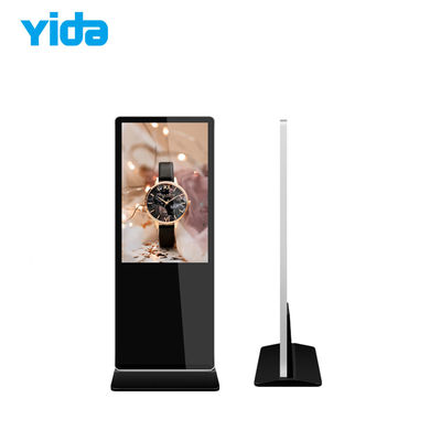 Indoor Floor Standing Lcd Kiosk Touch Screen Advertising Player Stand