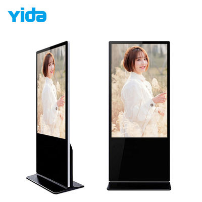 Floor Standing 49inch Lcd Touch Advertising Player For Commercial Advertising