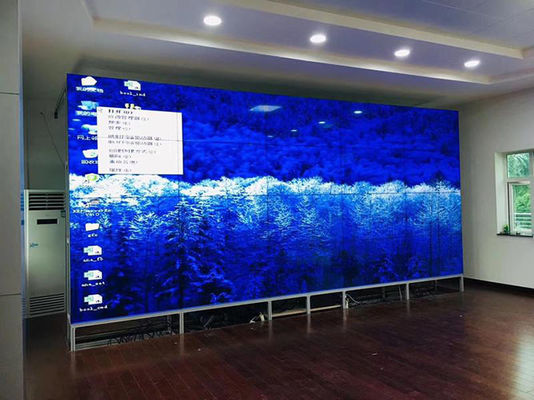 3.5mm Bezel 55 Inch 3x3 250W Lcd Video Wall With 350 Nits Brightness