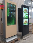 IP65 3840*2160 2500CD/Sqm Outdoor Advertising LCD Kiosk For Shop Mall And Goverment