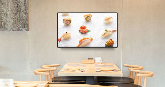 Indoor Wall Mounted LCD Portable Digital Signage Screen For Advertising