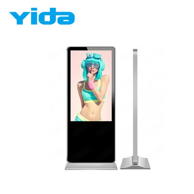 Indoor Floor Stand Advertising Display Portable LCD Digital Signage Kiosk For Shop