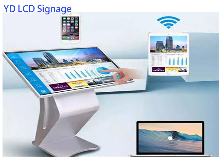 HD Indoor Digital Displays , Interactive Touch Screen Kiosk With Wide Application