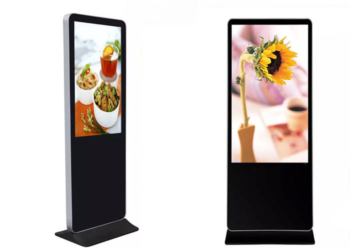 Indoor Floor Standing Interactive Touch Screen Kiosk LCD Digital Signage Totem