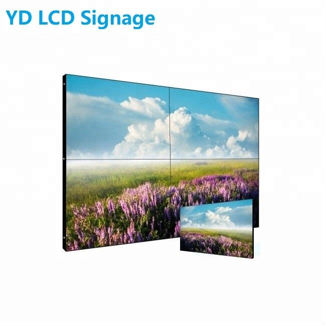 700 Nits 46" Splice LCD Screen Wall With Narrow Bezel