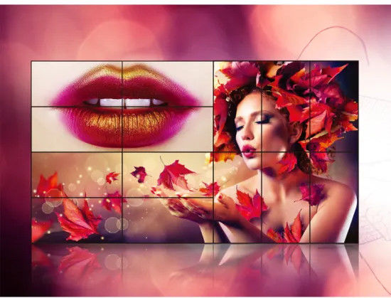LCD Display Video Wall Full Color 2K 4K High Resolution Customized Indoor Fixed Screen for Wall Mounting
