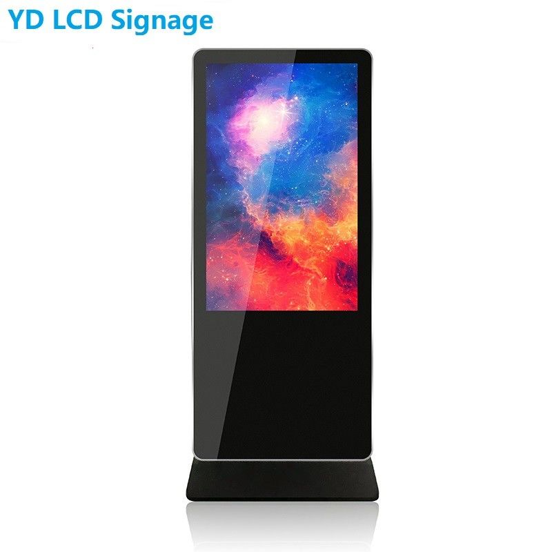43 Inch Ultra Thin LCD Touch Screen Kiosk Easy Operation With LED Backlit