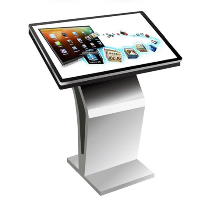 K Shape IR LCD Touch Screen Information Advertising Smart Digital Kiosk