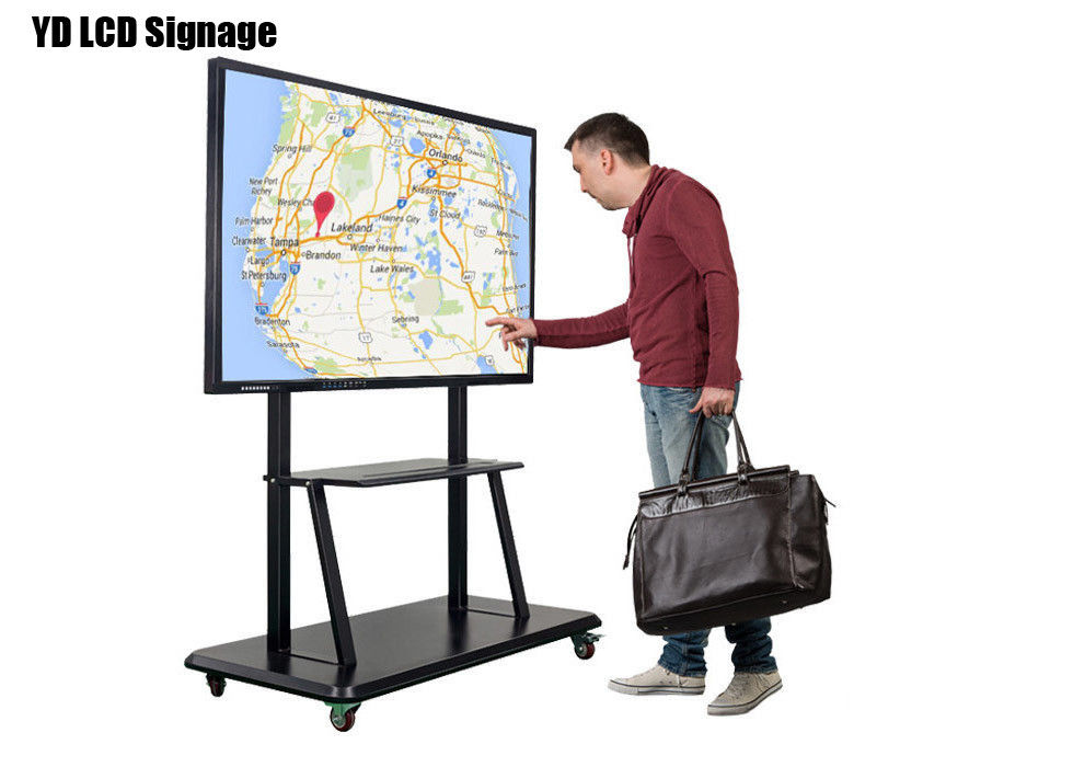 IR Sensor Interactive White Digital Board With Dual System For Meeting Room