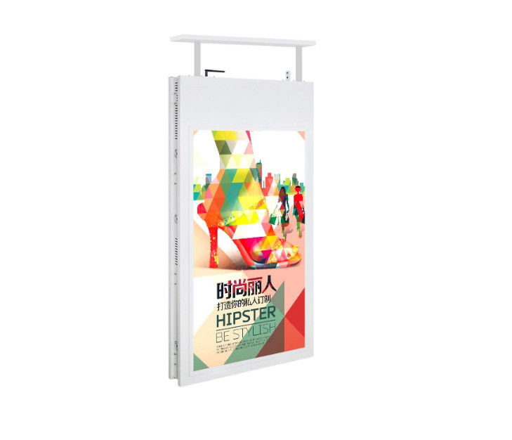 Hanging Double Sided LCD Display Digital Signage 49 Inch For Chain Stores