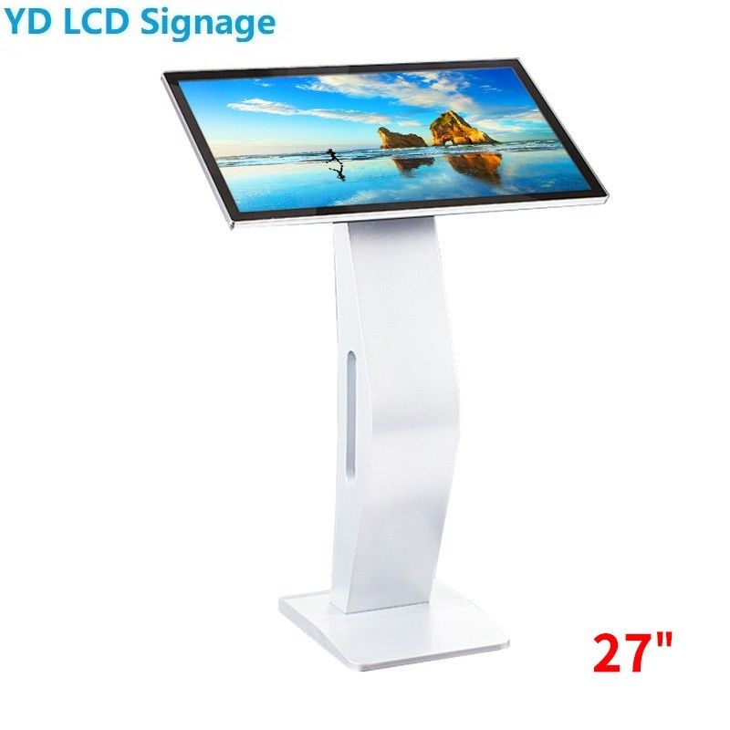 2K 4K HD LCD Digital Signage 55 Inch All In One Pc With Multiple Interfaces