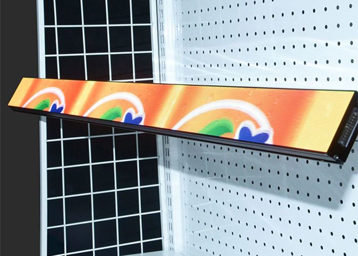 16mm Thick Streched Digital Signage on Shelf Supermarket Advertising LCD
