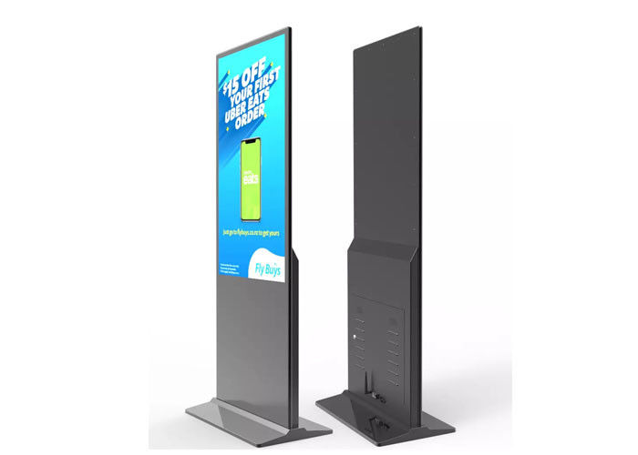 Advertising LCD Display Free Standing 49'' Interactive Digital Signage