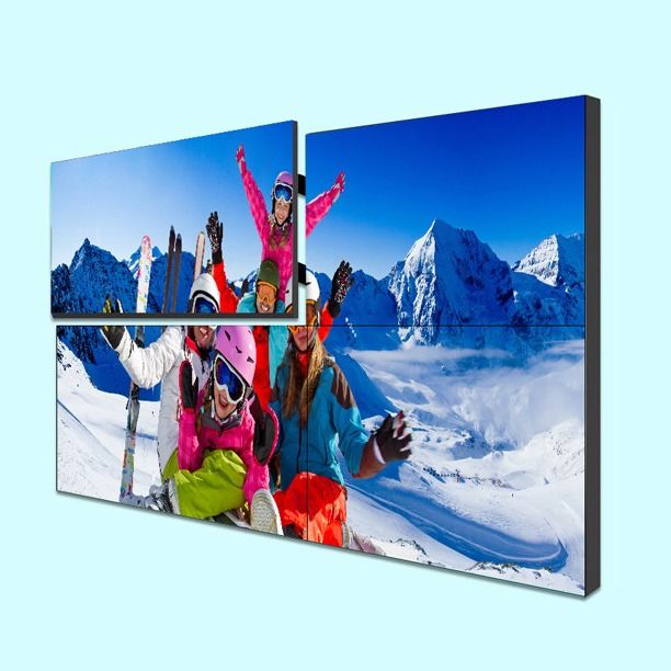 Splicing Screen High Brightness Video Wall LCD Media Screen 4K Wifi/3G/4G Remote Control Digital Signage