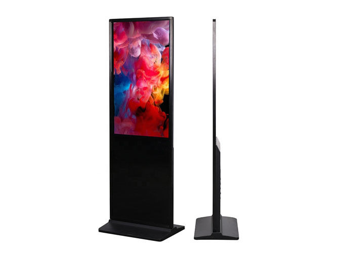 230W SPCC Floor Standing Digital Signage 500nits Advertising