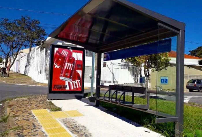 Factory Direct Sale High Quality 65 inch ip65 outdoor digital signage for bus shelter