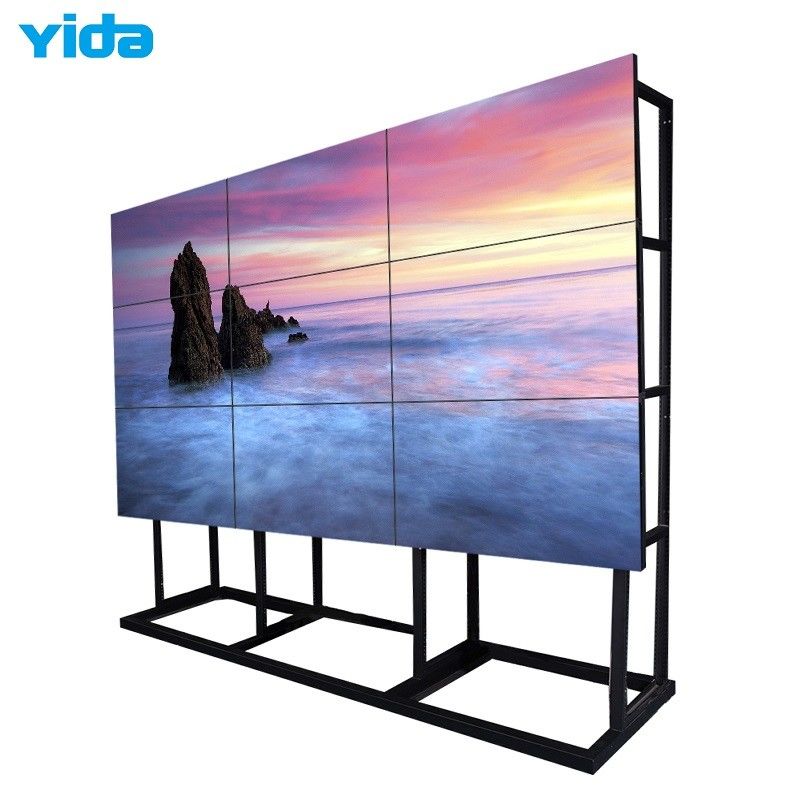 55"  Narrow Bezel 3.5mm 1.7mm Led Backlight Video Wall For Monitor Room