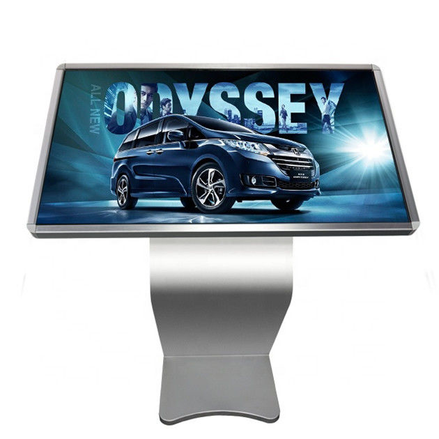 Restaurant Touch Menu Display Digital Signage Information Kiosk For Shopping Mall