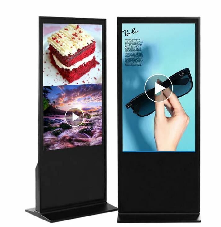 65 Inch Vertical Lcd Kiosk Waterproof 2500 Nits Outdoor Lcd Monitor For Tourism